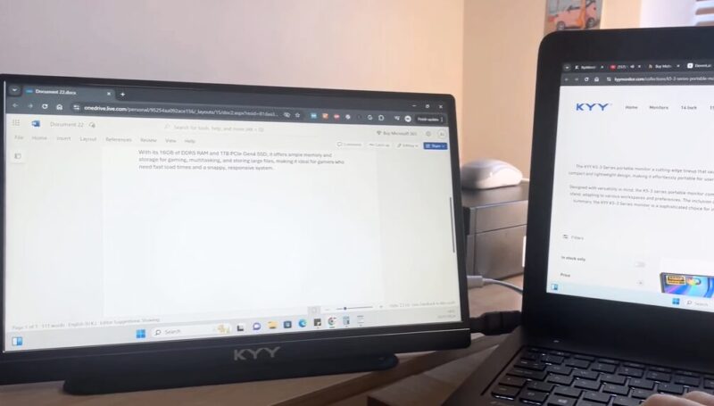 kyy portable monitor