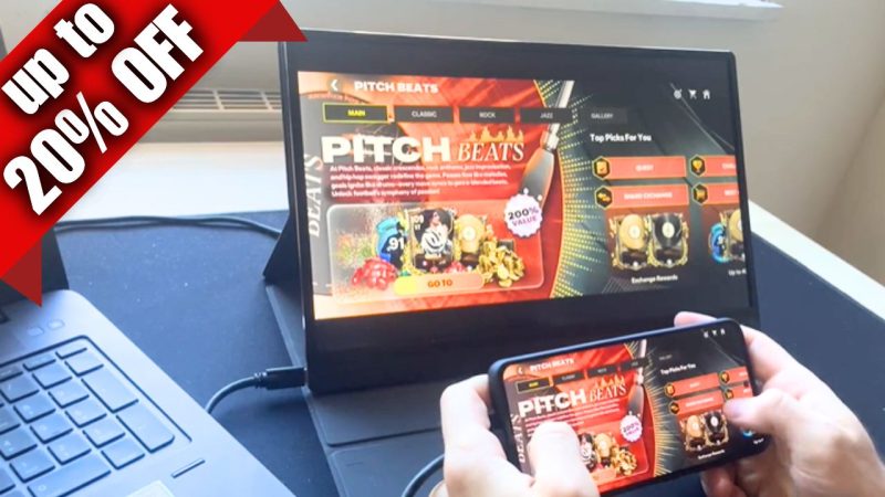 uperfect utouch laptop screen extension
