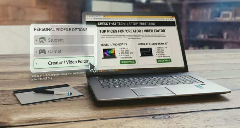 laptop finder quiz free