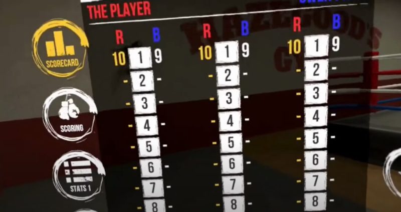 thrill of the fight 1 scoring