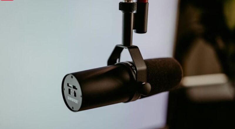 Shure SM7B mic